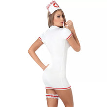 Load image into Gallery viewer, Sexy Doctor Nurse Uniform Suit Erotic Lingerie Cosplay Temptation ZipperOne-Piece Outfit Factory Direct Sales