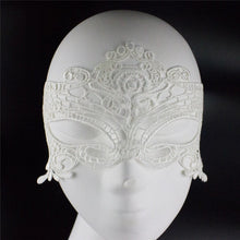 Load image into Gallery viewer, Sexy Dress Porn Lingerie Sexy Black/White/Red Hollow Lace Mask Exotic Erotic Costumes Women Sexy Lingerie Hot Cosplay Masks