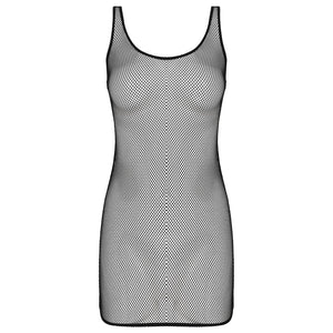 Sexy Fishnet Dress Women See Through Mini Dresses Party Female Bodycon Dress Clubwear Summer Sexy Beach Plus Size Clothes Outfit