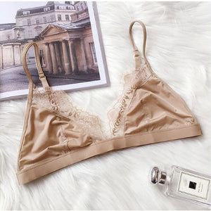 Sexy Floral Lace Bra For Women Adjusted Straps Female Lingerie Comfortable breathable Soft Bralette Thin Seamless underwear bras