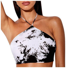 Load image into Gallery viewer, Sexy Halter Women Shirt Leopard Sleeveless Blouses Women Super-short Top Summer 2021 Street Style Womens Blouses And Tops Slim