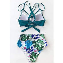 Load image into Gallery viewer, Sexy High Waist Bikini 2021 Halter Plus Size Swimwear Women Swimsuit Female Bikini Set Bodysuit Bathing Suit Summer Biquini