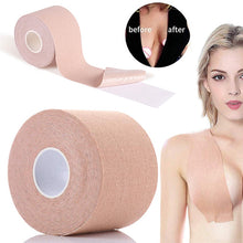 Load image into Gallery viewer, Sexy Hot Selling Comfort Push Up Bra Body Invisible Nipple Cover Seamless Breast Lift Up Boob Tape Strapless Silicone Sticky Bra
