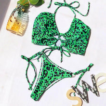 Load image into Gallery viewer, Sexy Leopard Bikinis 2020 Micro Bikini Set Push Up Thong Biquini High Cut Swimwear Women Mini Swimsuit Female Bathing Suit