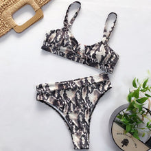 Load image into Gallery viewer, Sexy Leopard Bikinis 2020 Micro Bikini Set Push Up Thong Biquini High Cut Swimwear Women Mini Swimsuit Female Bathing Suit