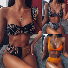 Load image into Gallery viewer, Sexy Leopard Bikinis 2020 Micro Bikini Set Push Up Thong Biquini High Cut Swimwear Women Mini Swimsuit Female Bathing Suit