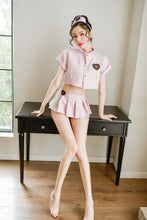 Load image into Gallery viewer, Sexy Nurse Cosplay Costumes Women Babydoll Underwear Chemises Lingerie Sex Hot Erotic Uniform Halloween Role Play Live Show