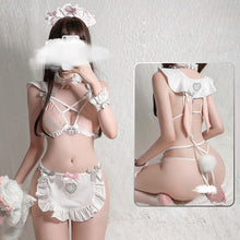 Load image into Gallery viewer, Sexy Nurse Outfit Uniform Erotic Nurse Costumes for Role Play Woman Lace Sleepwear Lingerie Cosplay Japanese Underwear Dress