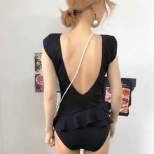 Load image into Gallery viewer, Sexy One Piece Ruffle Swimsuit Lady 2020 Monokini Backless Swimwear Women Swimsuits Bath Suit Koren Style