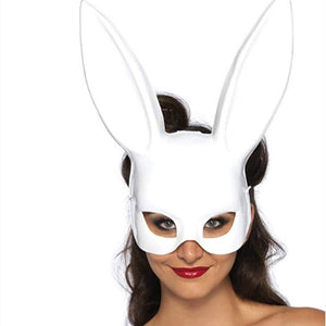 Sexy Sex Shop Product Women Halloween Sexy Rabbit Bunny Mask Anime Full Face Cosplay Masks For Face Female Fetish BDSM Bondage