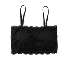 Load image into Gallery viewer, Sexy Strapless Tube Tops Lace with Chest Pad Streetwear Seamless Lingerie Crop Top Bra Womens T Shirt Femme Camis Ultra Thin