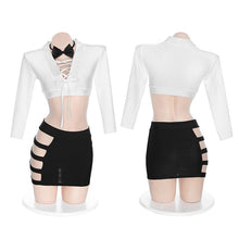 Load image into Gallery viewer, Sexy Straps Skirt for Sexy Lingerie Erotic Office Costume Women Sexy Secretary Outfit Office Uniform Cosplay School Teacher