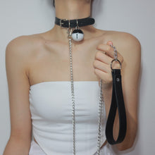 Load image into Gallery viewer, Sexy Toy Harajuku Gothic Choker Leash Chain Punk Leather BDSM Bondage Necklace Collar Belt Sex Toys for Couple Lovely Collar
