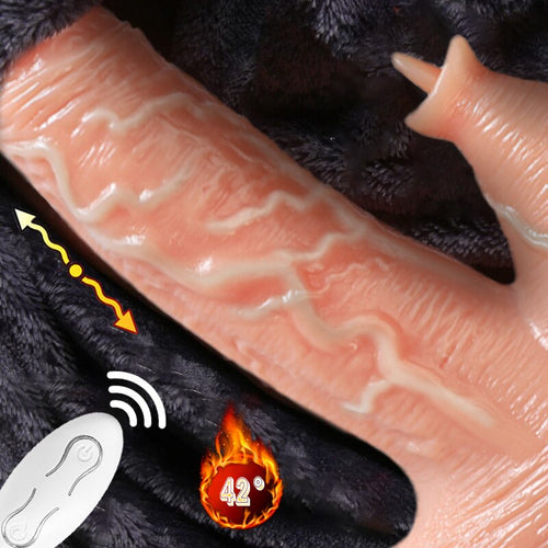 Sexy Toys Vibrators for Women Clitoris Powerful Thrusting Dildo Realistic Penis Vibrator Female Heating Dildos Erotic Sex Toys