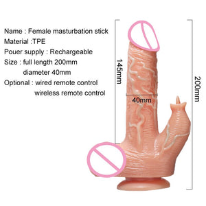 Sexy Toys Vibrators for Women Clitoris Powerful Thrusting Dildo Realistic Penis Vibrator Female Heating Dildos Erotic Sex Toys