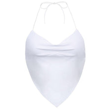 Load image into Gallery viewer, Sexy Transparent Cami for Women Backless Mesh Top Summer Crop Tanks Sleeveless Cropped Streetwear Females Clothes