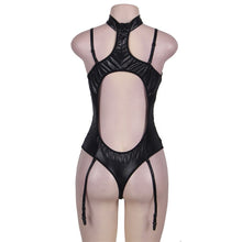 Load image into Gallery viewer, Sexy underwear lace uniform set perspective thin seductive suspender skirt passionate tease sexy one-piece garter