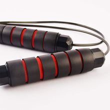 Load image into Gallery viewer, Skipping Rope Speed Weighted Jump Rope Workout Training Gear Adjustable Steel Wire Home Gym Fitness Boxing Equipment