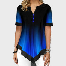 Load image into Gallery viewer, Shirt Blouse Fashion 2020 Large Size Tops Women Casual V Neck Shirt Ladies Loose Floral Print Tunic Shirt