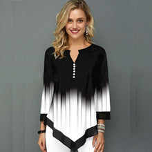 Load image into Gallery viewer, Shirt Blouse Fashion 2020 Large Size Tops Women Casual V Neck Shirt Ladies Loose Floral Print Tunic Shirt