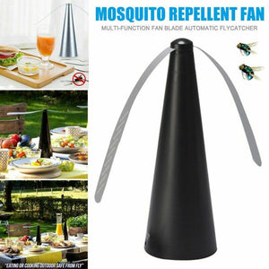 Silent fan for automatic flycatcher Fly repellent Mute Fly Repellent Fan Keep Flies and Bugs Away From Your Food