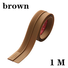 Load image into Gallery viewer, Silicone Door bottom sealing strip Weather Stripping espuma acoustic Soundproof foam tape burlete puerta casa mousse acoustique
