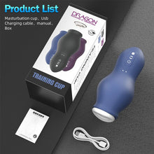 Load image into Gallery viewer, Silicone Male Masturbator Glans Vibrator for Men Penis Trainer Massage Stimulator Delay Ejaculation Adult Sex toy for Men Gays