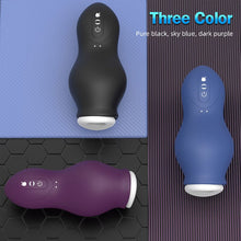 Load image into Gallery viewer, Silicone Male Masturbator Glans Vibrator for Men Penis Trainer Massage Stimulator Delay Ejaculation Adult Sex toy for Men Gays