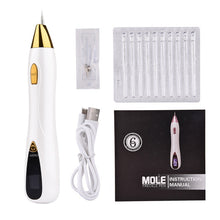 Load image into Gallery viewer, Skin Care Laser Mole Tattoo Freckle Removal Pen LCD Sweep Spot Mole Removing Wart Corns Dark Spot Remover Salon Beauty Machine
