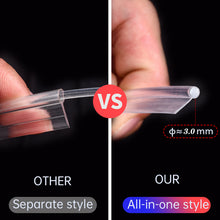 Load image into Gallery viewer, Small Size 2mm 3.0mm Super Bright Plastic Side Glow Optical Fiber Cable With Flat Side Skirt Wings For Car lighting Decoration