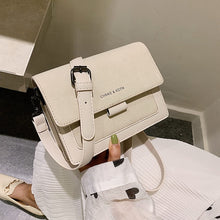 Load image into Gallery viewer, Small bag women 2021 new Korean version of small square bag wide shoulder strap fashion Joker shoulder Messenger bag