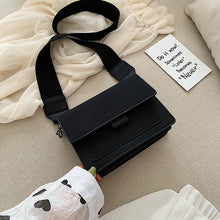 Load image into Gallery viewer, Small bag women 2021 new Korean version of small square bag wide shoulder strap fashion Joker shoulder Messenger bag