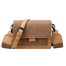 Load image into Gallery viewer, Small bag women 2021 new Korean version of small square bag wide shoulder strap fashion Joker shoulder Messenger bag