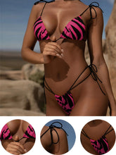 Load image into Gallery viewer, Snakeskin Bikini Women Swimwear Leopard Bikinis Sexy Biquini Swim Suit Push Up Swimsuit Female Beachwear Swimming Bikini Women