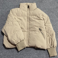 Load image into Gallery viewer, Snow Parka Coat Women Solid Jacket Outwear Female Casual Loose Black Short Parkas Mujer Casaco Feminino