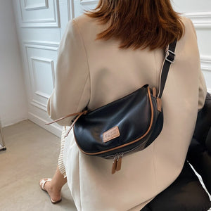 Soft Leather Design Crossbody Shoulder Bags for Women 2021 Fashion Brand Luxury Ladies Travel Handbags and Purses Chest Packs
