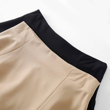 Load image into Gallery viewer, Solid Chiffon Women Skirts Summer New 2021 High Waist A-Line Knee-Length Elegant Office Lady Skirts Top Quality