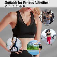 Load image into Gallery viewer, Sports Cropped Feminino  Sexy Mesh Splicing Crop Top Breathable Quick-Dry Vest Fitness Clothes Women Cropped Top