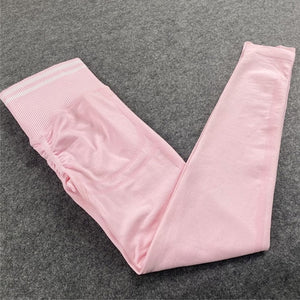 Sports Pants High Waist Yoga Leggings Seamless Fitness Sports Leggings Gym Tights Training Yoga Pants Workout Leggings Womens
