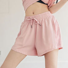 Load image into Gallery viewer, Sports Shorts Women&#39;s Quick-drying Fitness Shorts Loose High Waist Slim Running Shorts Casual Summer Breathable Yoga Shorts