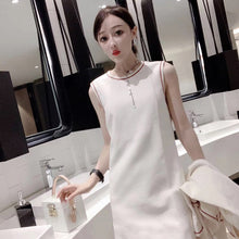 Load image into Gallery viewer, Spring And Autumn White Suits Women High Quality Blazer + Dress Two-Piece Sets Ladies Party OL