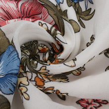 Load image into Gallery viewer, Spring New Print Dress Women Casual Full Sleeve Lace Up High Waist Floral Dress For Women 2021 Summer Chiffon Dress