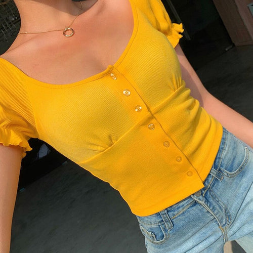 Spring Summer Ladies Elegant Fashion Short Sleeve Solid Print Tank Tops Women 2021 New Office Lady Button Short Shirts