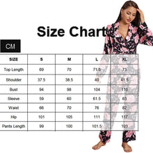 Load image into Gallery viewer, Spring / Summer New 100% Viscose Long-sleeved Trousers Ladies Pajamas Suit Simple Style Long Pajamas Women&#39;s Home Service Set