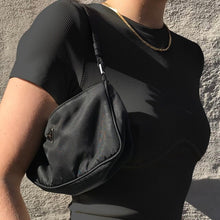 Load image into Gallery viewer, Spring Summer Solid Botton Crop Top Women 2021 New Short Sleeve O Neck Slim Ladies Sexy Back To The Basics Pullover Tops
