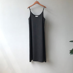 Spring summer 2022 Woman Tank Dress Casual Satin Sexy Camisole Elastic Female Home Beach Dresses v-neck camis sexy dress