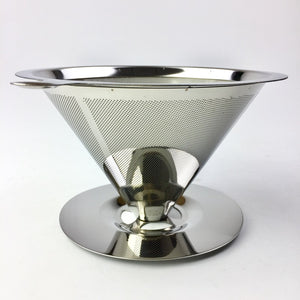 Stainless Steel Coffee Filter Holder Reusable Coffee Filters Dripper v60 Drip Coffee Baskets