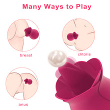 Load image into Gallery viewer, Sucking Tongue Licking Vibrators 10 Modes Clit Nipple Sucker for Women Clitoris Stimulator Oral Pussy Lick Sex Toys Sex Product