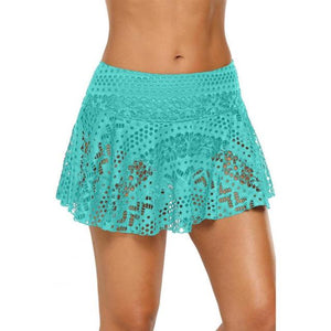 Summer Clothing  Short Leisure Women Swimsuit Skirt 4 Colors Swim Skirt High Waist   for Swimming