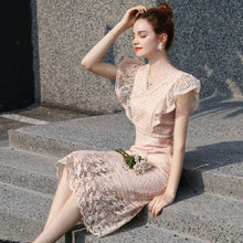 Load image into Gallery viewer, Summer Dress Office Lace Maxi Wedding Woman Bodycon Sexy Dress Dresses Birthday Outfits For Women Party Clothing 2021 Kawaii